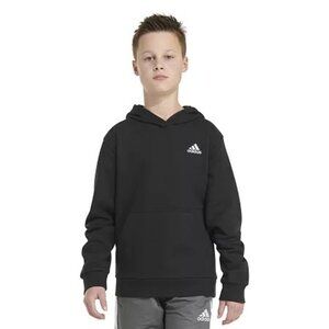 Boys 8-20 Adidas Essential Corner Logo Pullover Hoodie, Boy's, Size: Small, Blac
